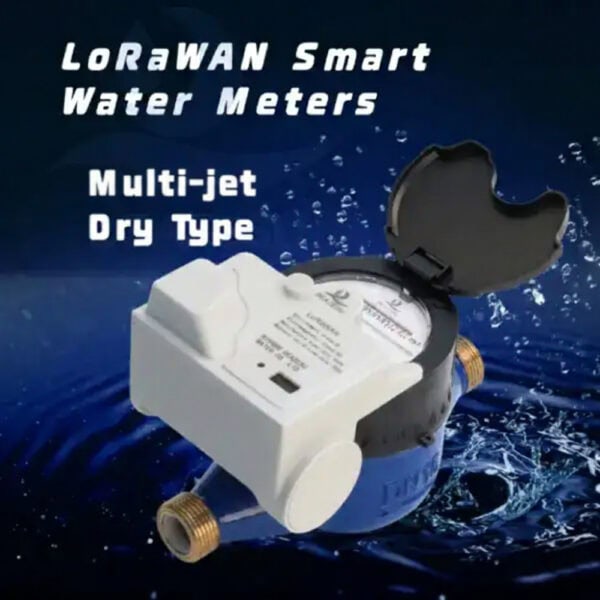 LoRaWAN Smart Water Meters - Multi-jet Brass Body DN15 20 25
