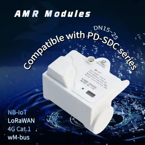 AMR Module for Volumetric Piston Water Meters