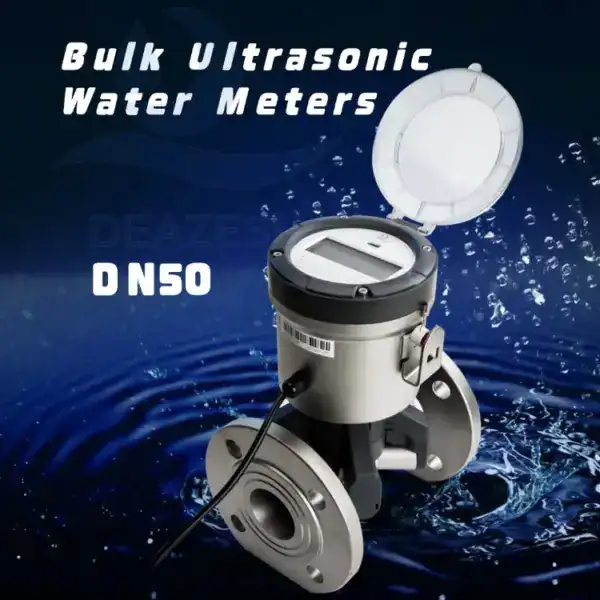 Bulk Ultrasonic Water Meter Stainless Steel Body DN50 2" R500