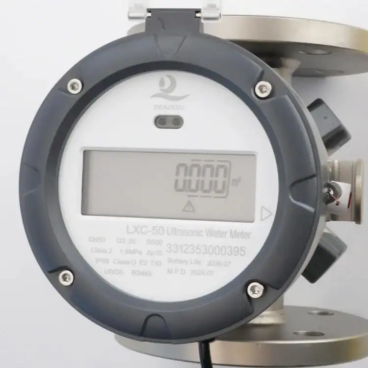 Bulk Ultrasonic Water Meter Stainless Steel body DN65 2 1/2" R500 - Image 3