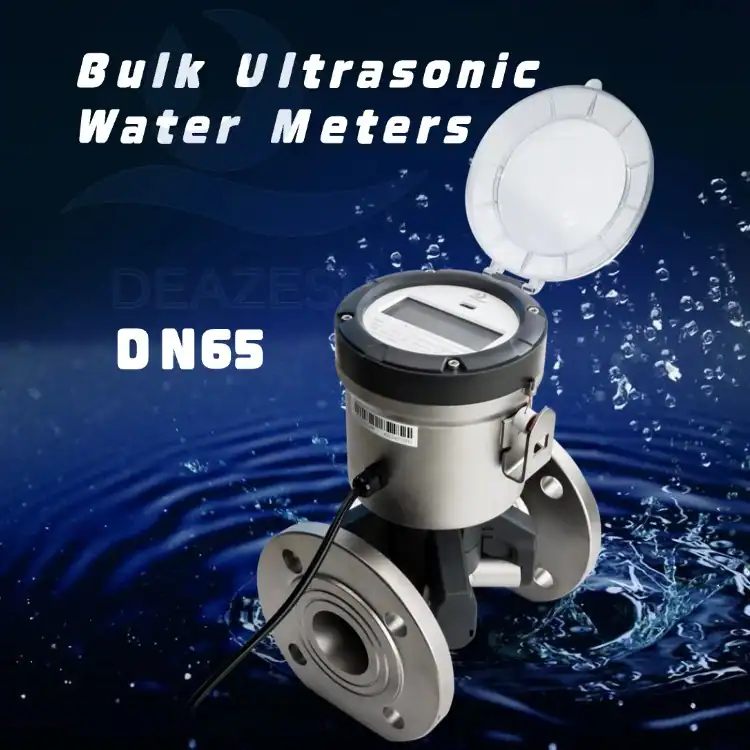 Bulk Ultrasonic Water Meter Stainless Steel body DN65 2 1/2" R500