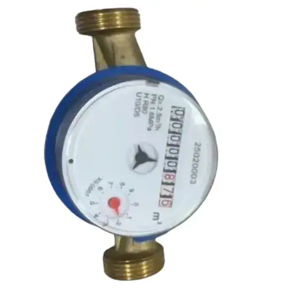 Eco-friendly R80 Single Jet Water Meter With or Without Pulse Output