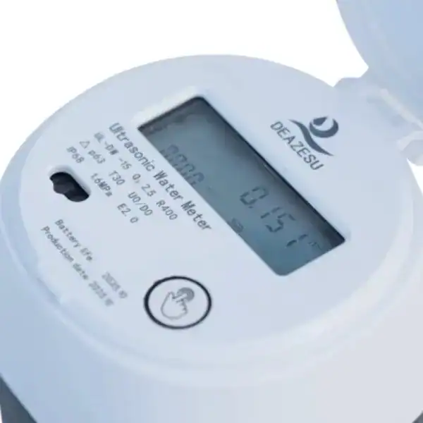 Residential Ultrasonic Water Meters Brass Body DN15 1/2" R400