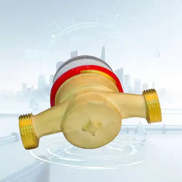 DN15 Brass Single Jet Dry Dial Water Meter - Individual Water Meters for Apartments