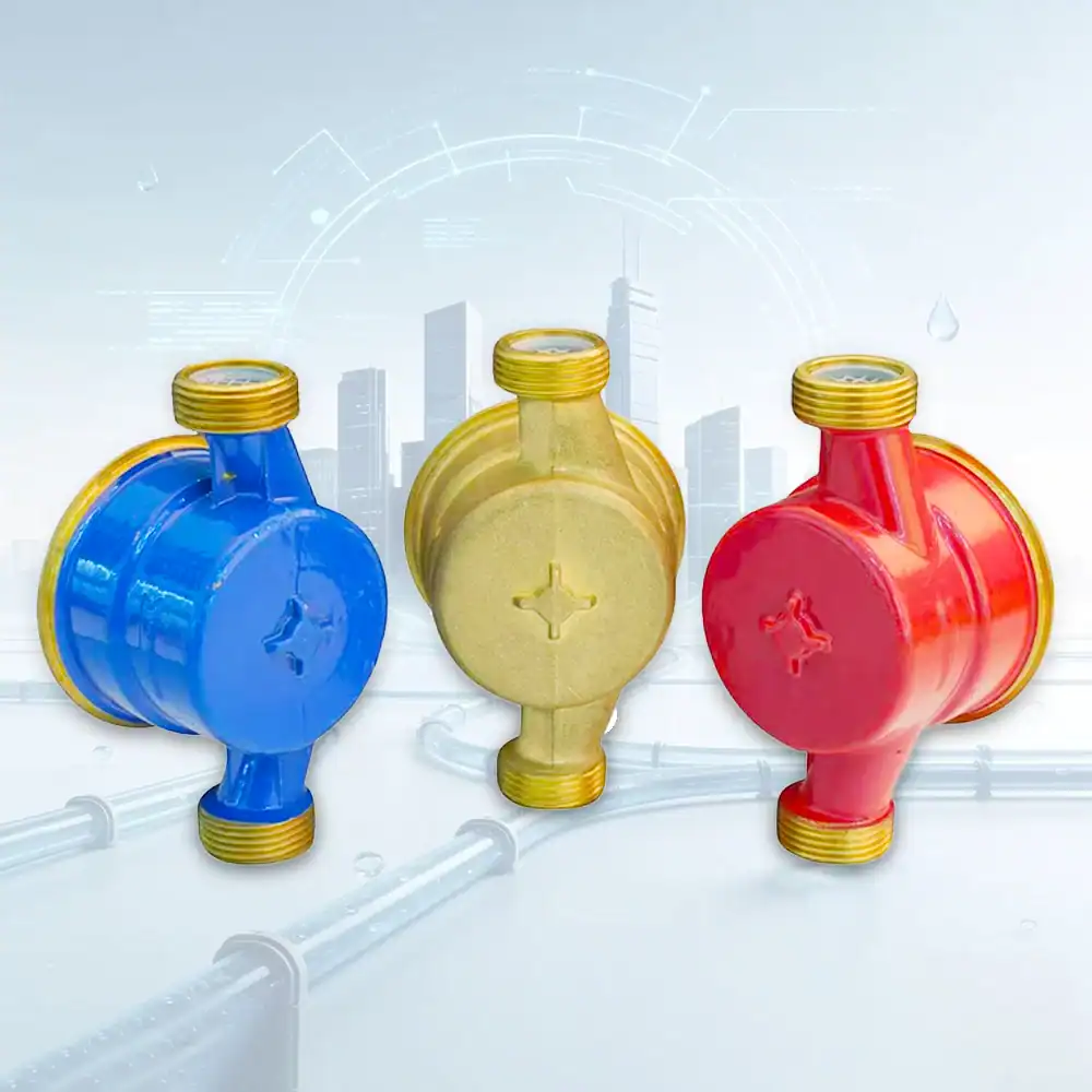 DN15 Brass Single Jet Dry Dial Water Meter - Individual Water Meters for Apartments - Image 6