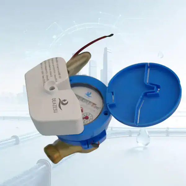Brass Single Jet Dry Dial Water Meter - MID Certified - Water Meter for Apartments
