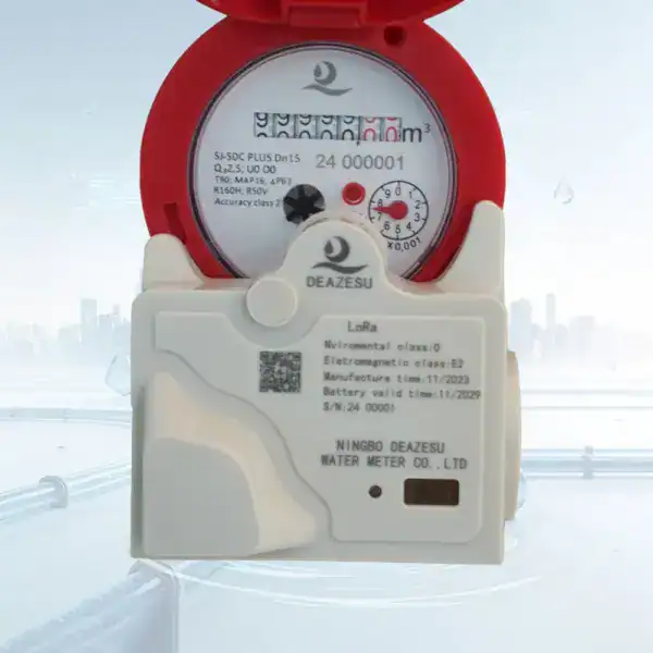Brass Single Jet Dry Dial - MID Certified - Smart Water Meter for Apartments