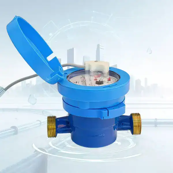 Brass Single Jet Dry Dial Water Meter - Class B R160 Accuracy