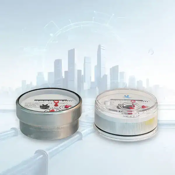 Brass Single Jet Dry Dial Water Meter - Class B R160 Accuracy