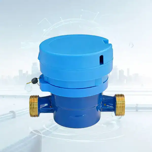 Brass Single Jet Dry Dial Water Meter - Class B R160 Accuracy