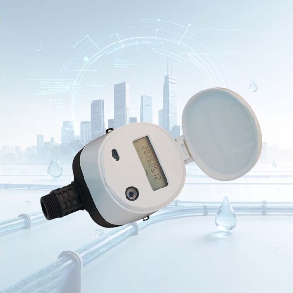 Residential Ultrasonic Water Meter with Composite Plastic Body