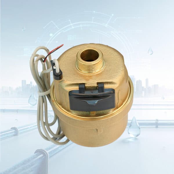 Water Measurement Meter Brass Body Household Volumetric Water Meter