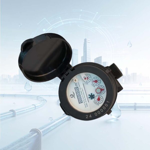 1/2 Inch DN15 Single Jet Water Meter for Residential Applications