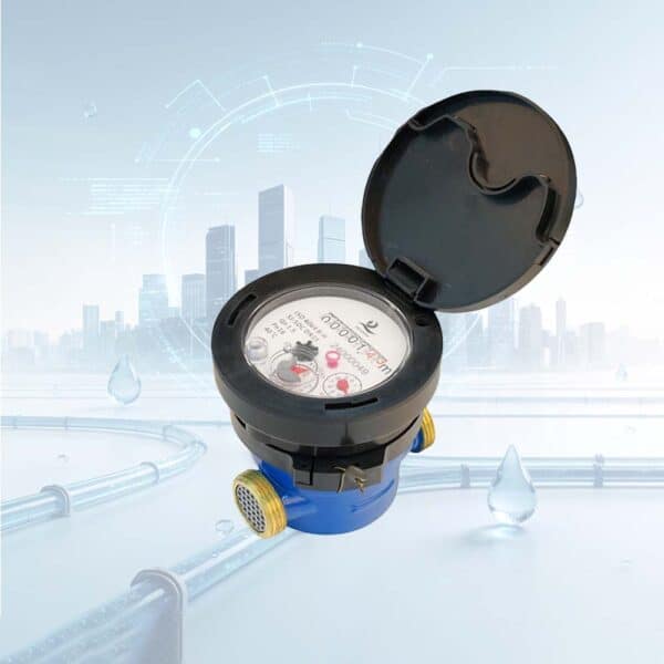 DN15 Single Jet Wet Type Water Meter Brass IP68