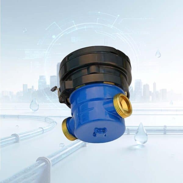 DN15 Single Jet Wet Type Water Meter Brass IP68