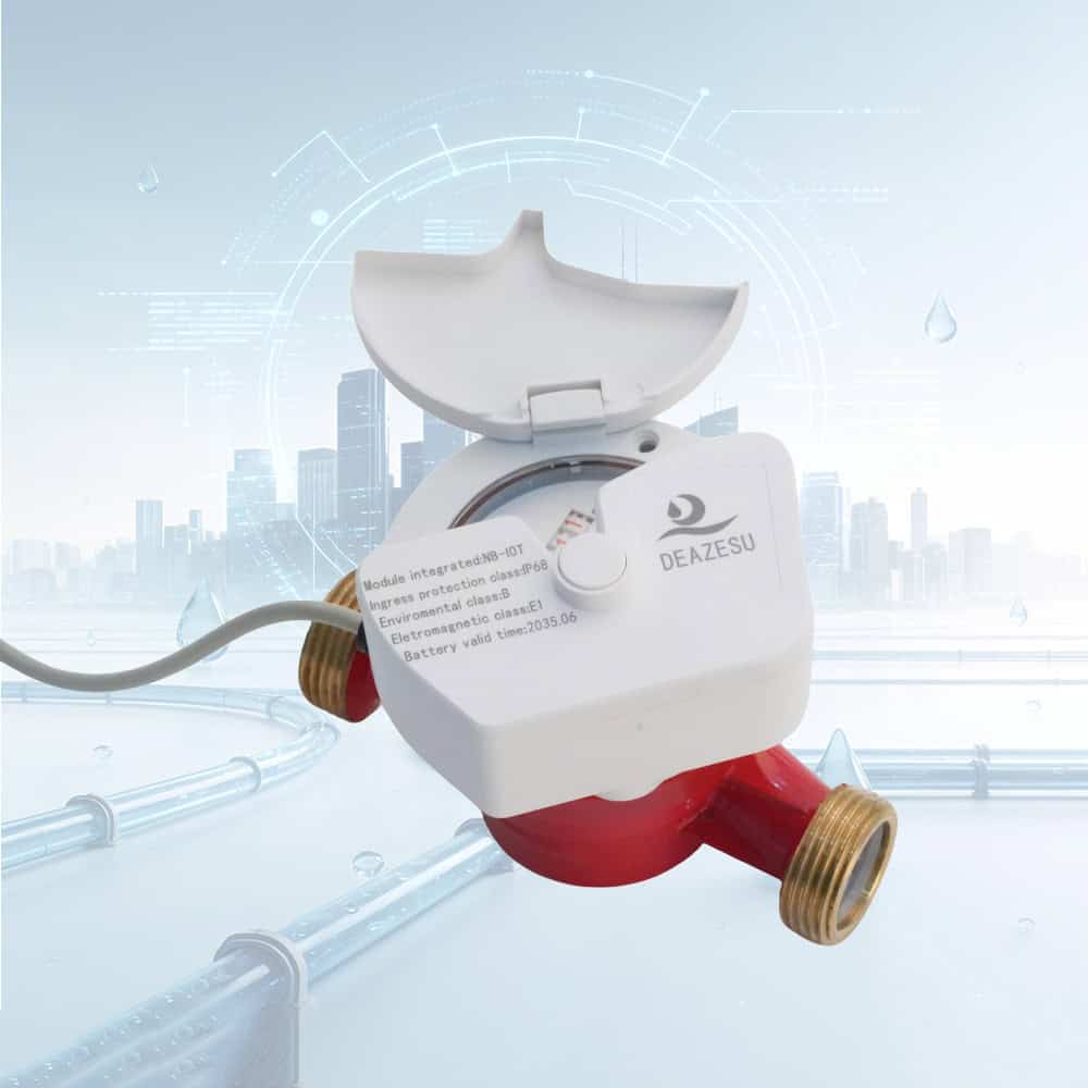 China NBIoT Smart Water Meter Single Jet Dry Type - Image 3