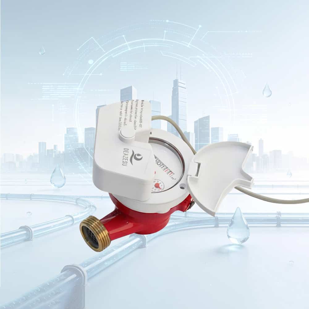 China NBIoT Smart Water Meter Single Jet Dry Type - Image 2