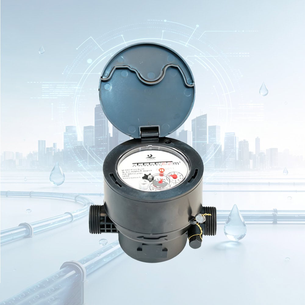 DN15 Single Jet Cold Water Meter with Pulse Output
