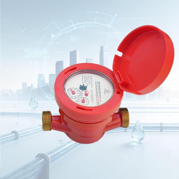 DN15 Single Jet Dry Dial Water Meter ISO 4064