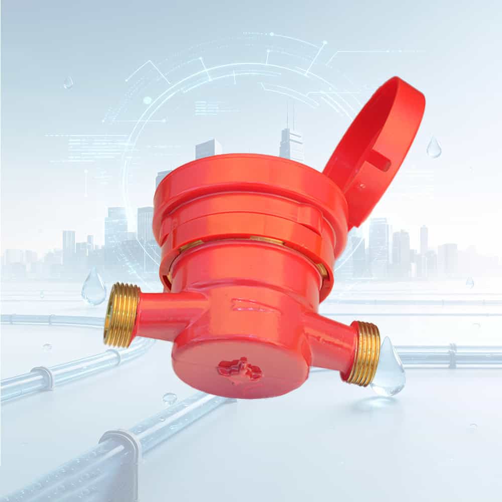 DN15 Single Jet Dry Dial Water Meter ISO 4064 - Image 2