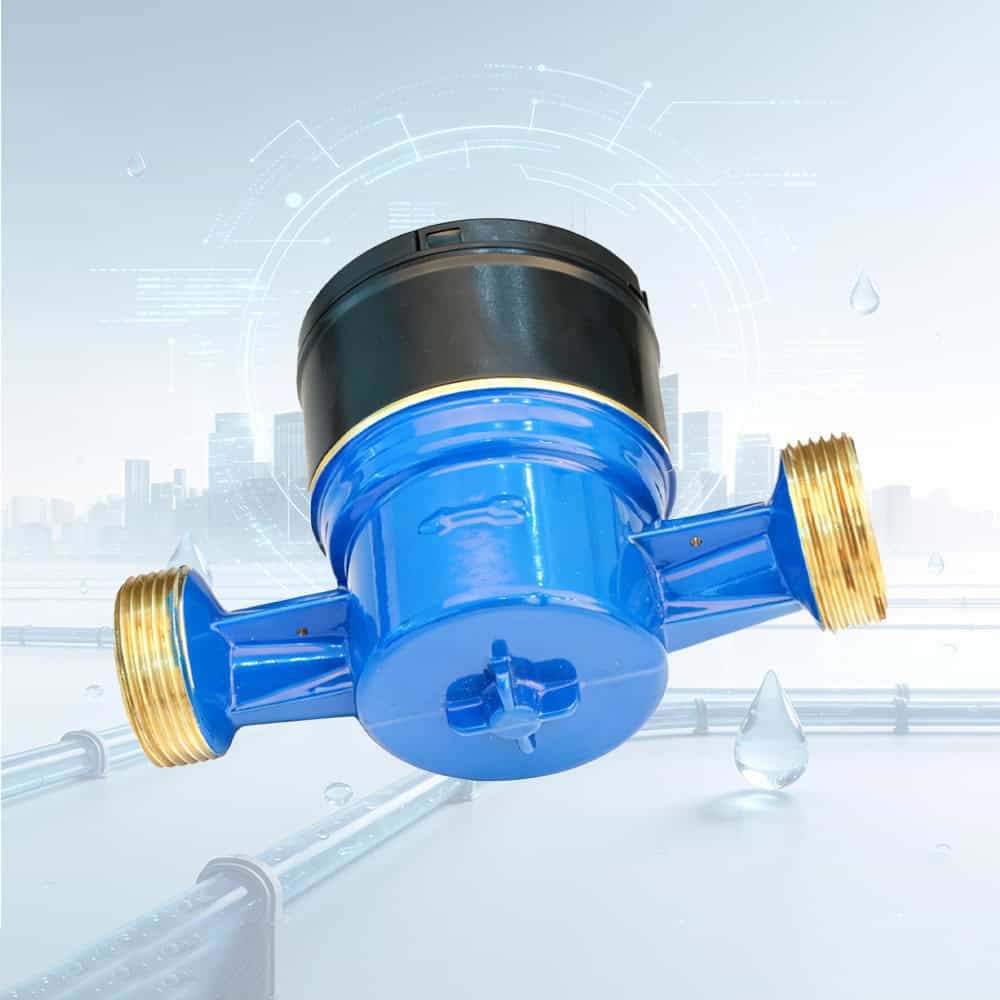 DN25 25mm Single Jet Dry Water Meter IP68 - Image 2