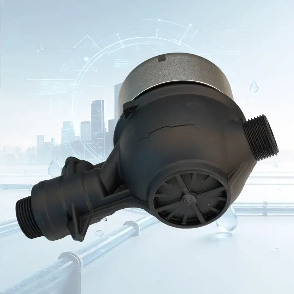 DN15 Multi Jet Mechanical Water Meter with Gate Valve - Image 3