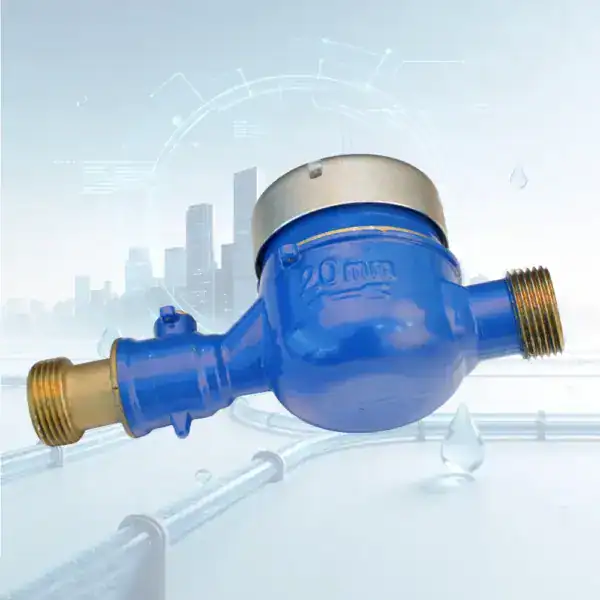 DN15 Remote Control Smart Water Meter Shut Off Valve