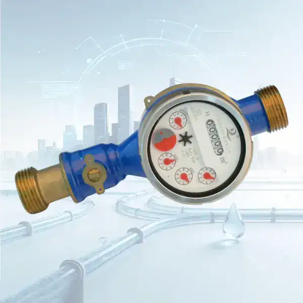 DN15 Remote Control Smart Water Meter Shut Off Valve